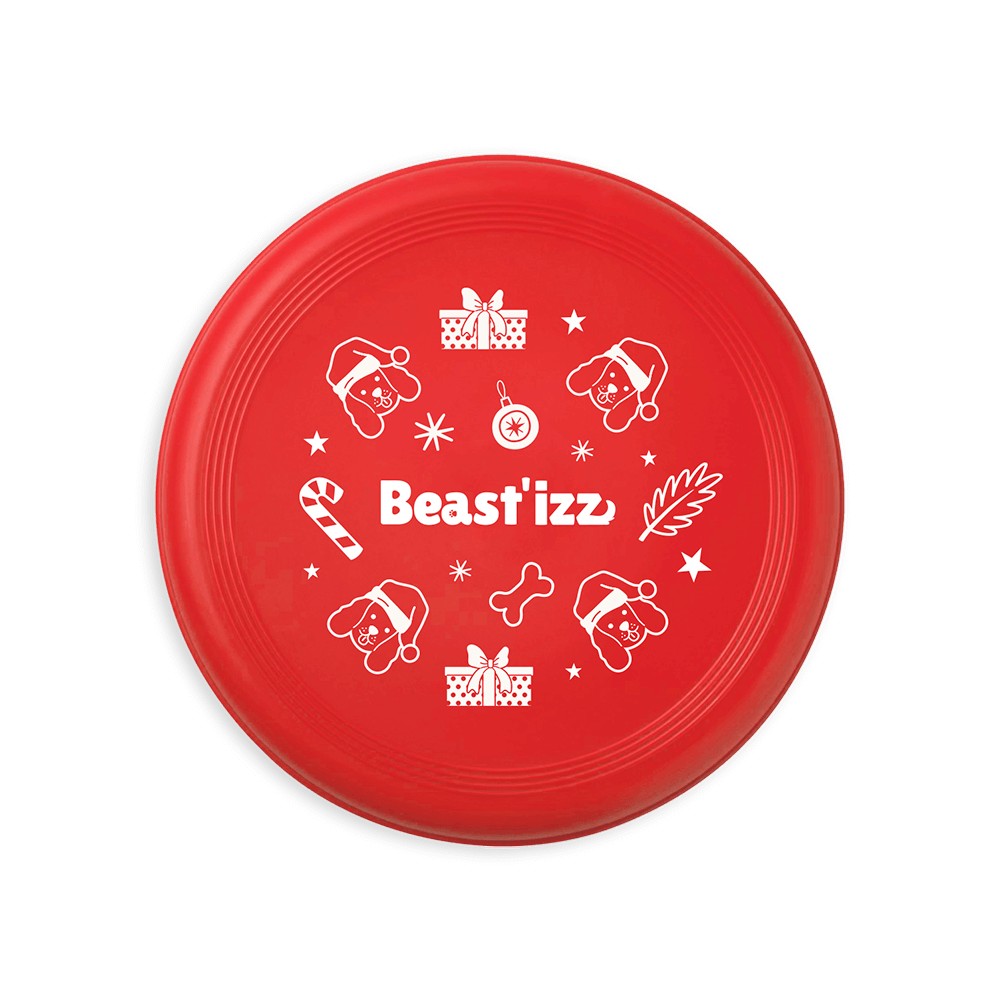 frisbee personnalisé pour Noël jeu pour chien