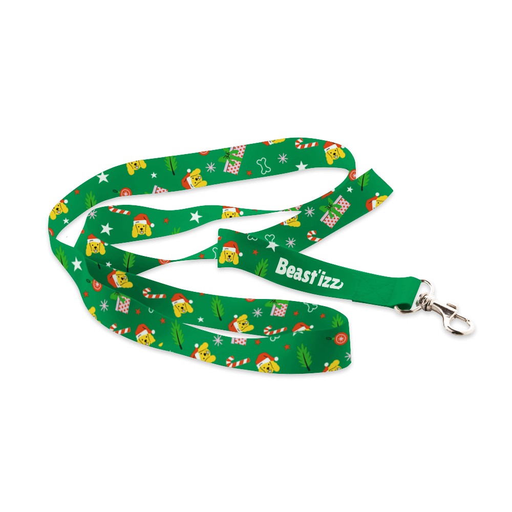 Laisse pour chien personnalisable créa de Noël