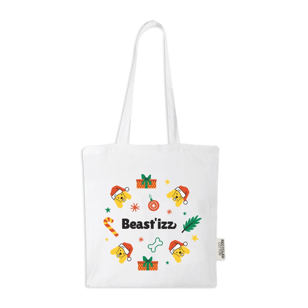 Sac personnalisable Noël Beast'izz