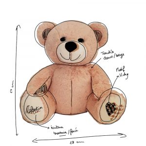 réalisation peluche sur mesure